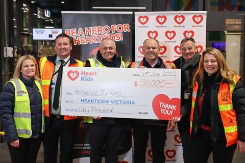 HeartKids Hero Day at Melbourne Market
